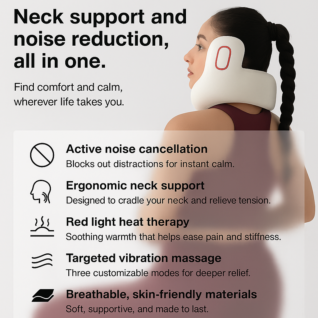The Smart Migraine Pillow - Engineered Migraine Relief Pillow