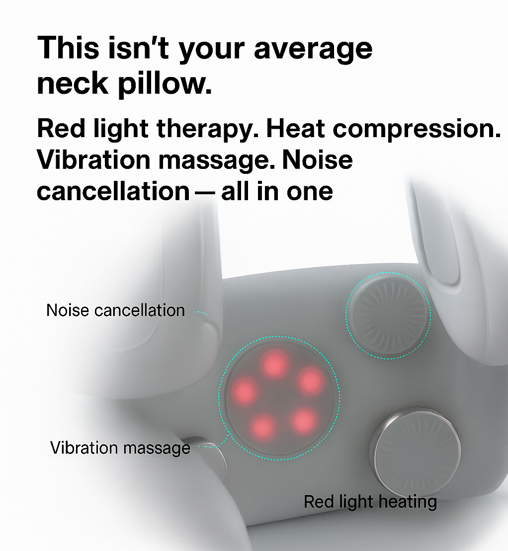 The Smart Migraine Pillow - Engineered Migraine Relief Pillow
